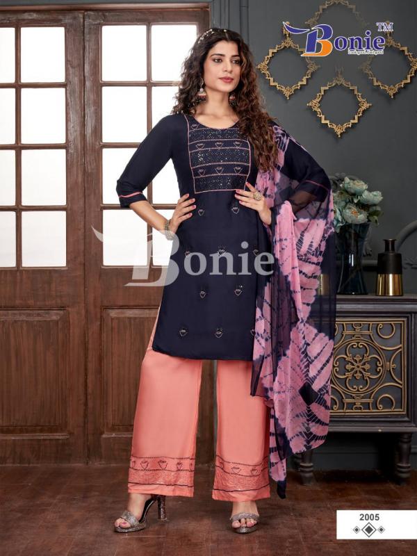 Bonie Stuti 2 Fancy Designer Rayon Readymade Collection